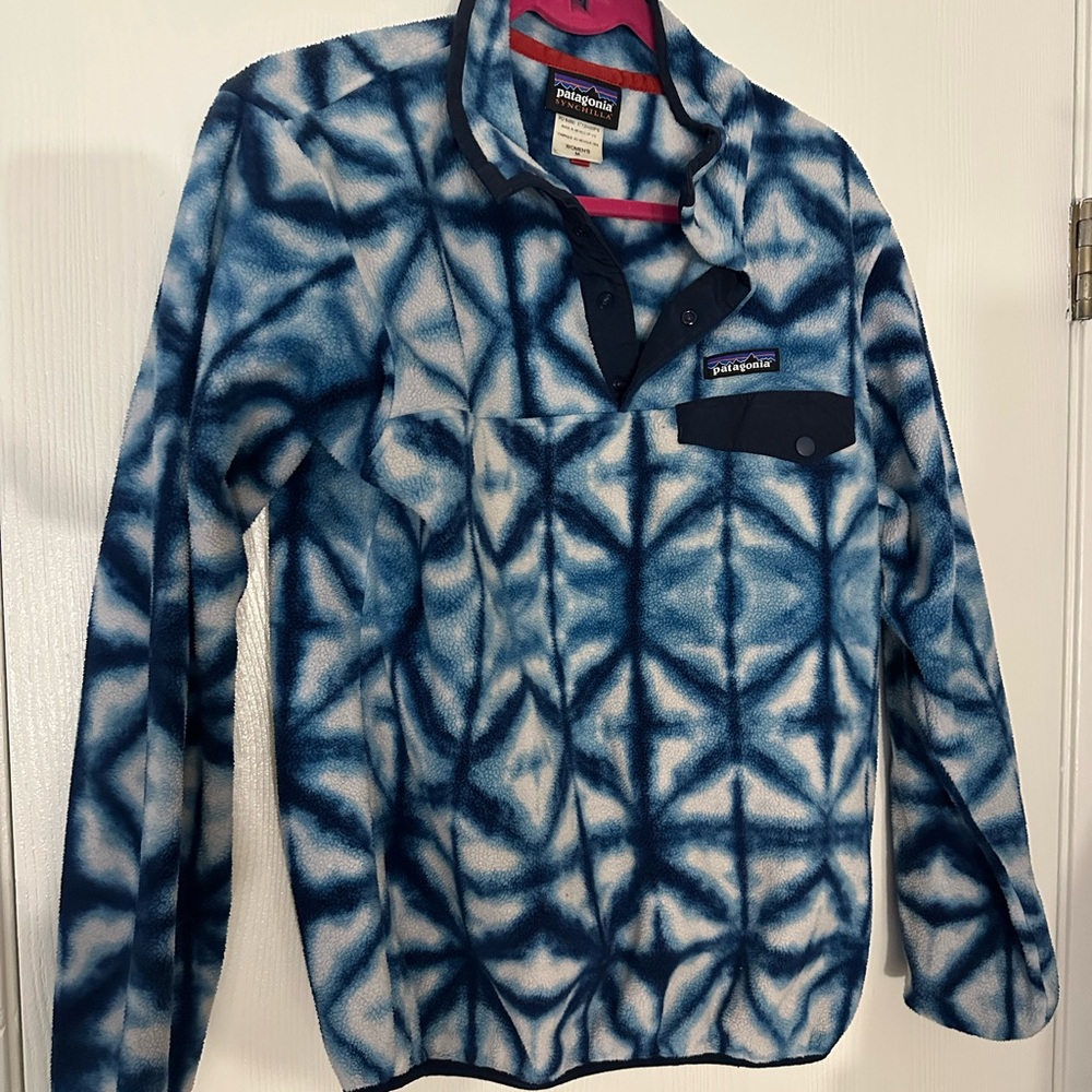 Patagonia Women’s Blue Fleece Jacket
